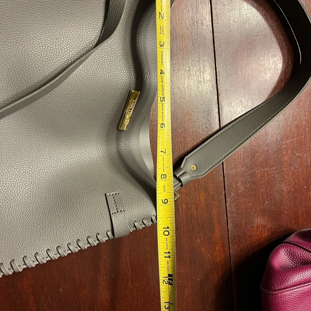 Katie Loxton gray hobo purse